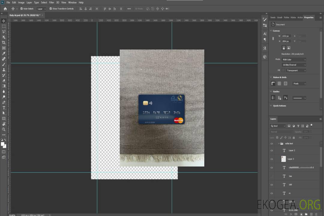 Gabon Alios France mastercard photolook recto template Gabon Alios France mastercard photolook recto template